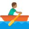Person Rowing Boat - Medium emoji on Google